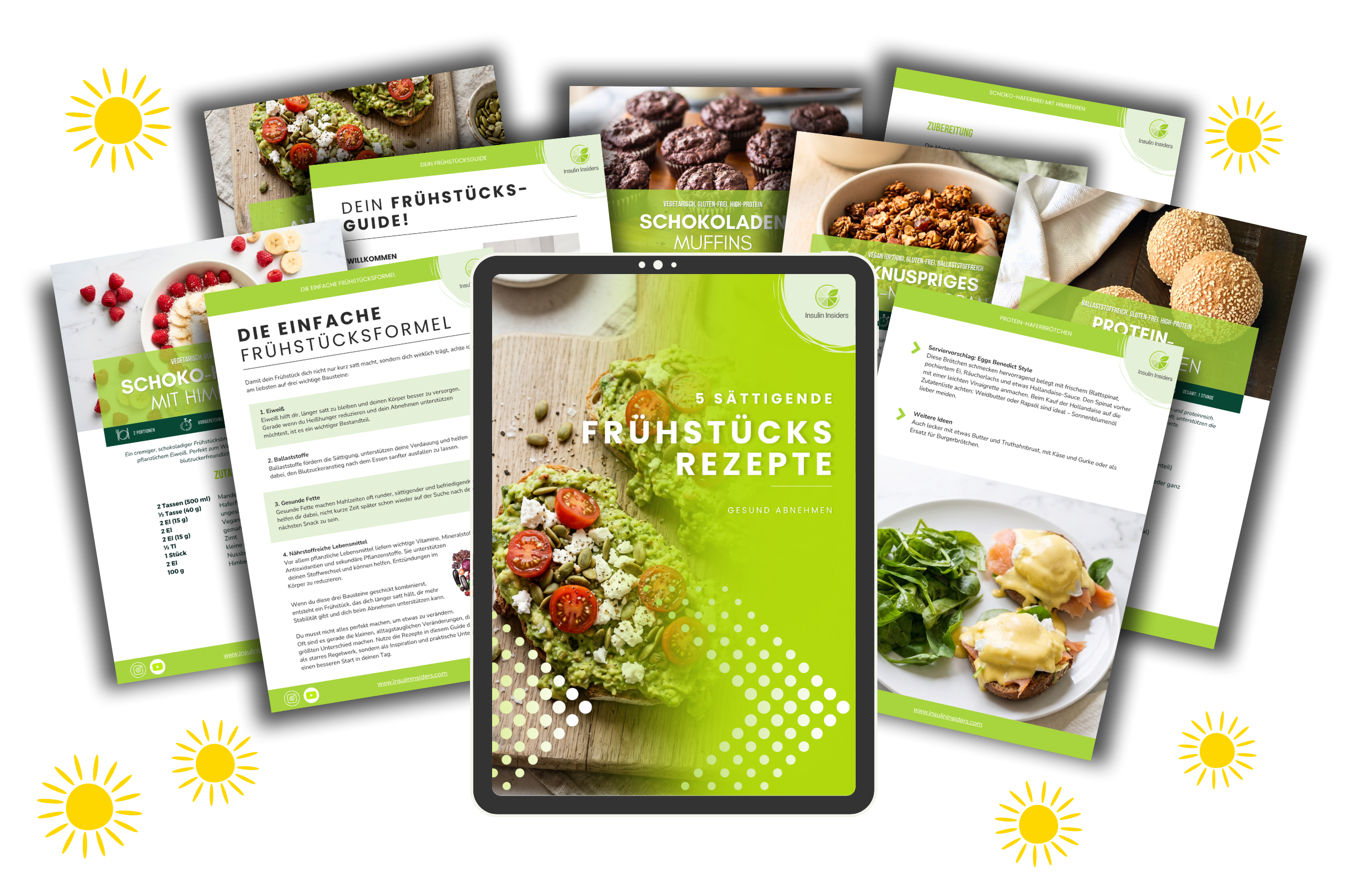 Der kostenlose Frühstücks-Guide von Insulin Insiders