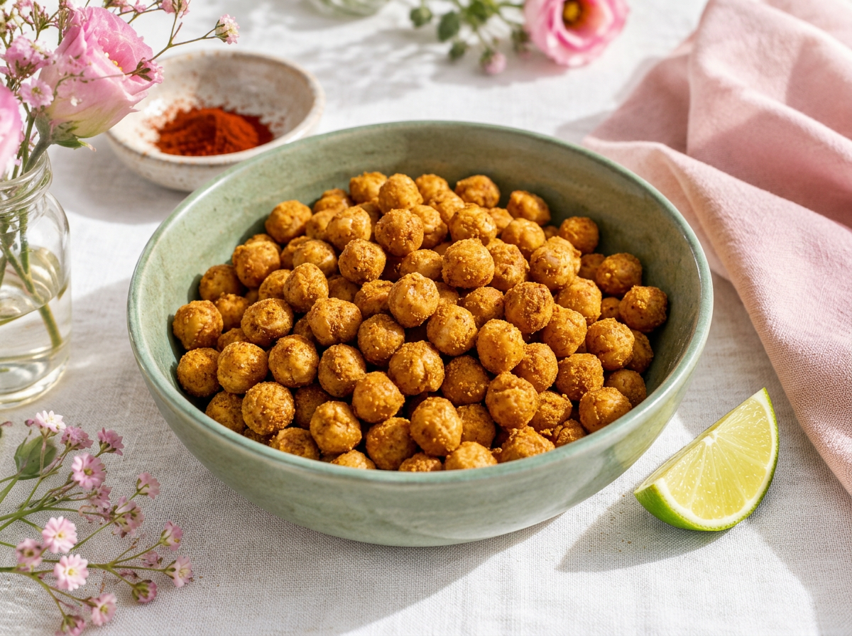 Crispy Roasted Chickpeas