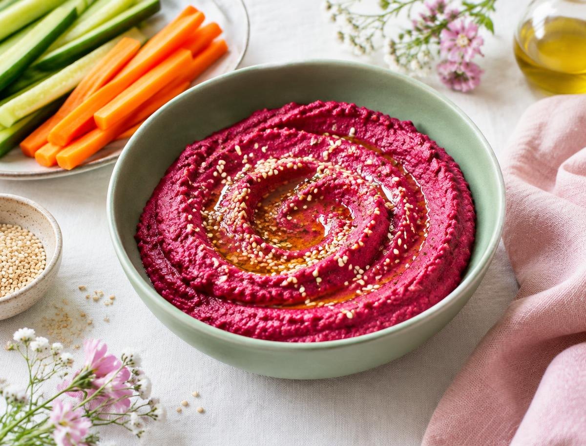 Rote-Bete-Hummus