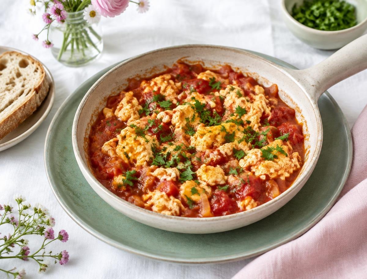 Shakshuka – Rührei mit Tomaten